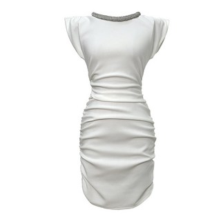 【重工鑲鑽】小黑裙 連衣裙 包臀裙 收腰裙 矮個子裙 夏季新款 別緻設計 顯瘦顯高 聚會約會 通勤晚宴