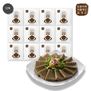 명인 도토리묵가루 60g*12팩, 60g, 12개