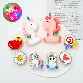 비츠톡톡 LED 야광 피규어 오리 마우스 곰돌이 강아지 공룡 고양이 파츠 참 세트