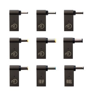 (노트킹) 노트북 충전 젠더 USB-C TO DC 100W D-5 (내경2.5mm/외경5.5mm), 1개