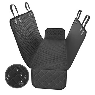 언제나말금 강아지 매트 자동차 패드 대형견 카시트, 베스트 타입 - 블랙, 1개