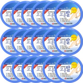 일양약품 프리미엄 고운발 풋크림 100g 건조한발 에뮤오일, 18개