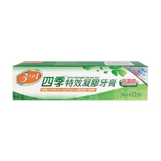 新信義藥局 四季特效凝膠牙膏 150公克, 1個