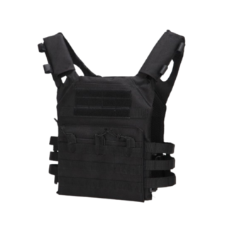 전술조끼 방탄조끼 군용 전투 방탄복 플레이트캐리어 서바이벌 방탄조끼 밀리터리 테크웨어, 블랙, 1개
