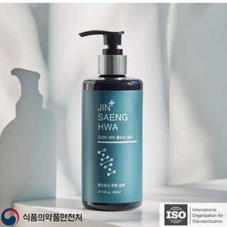 [ISO인증제약회사] 진생화 탈모완화 샴푸 300ml, 2개