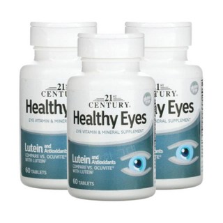 21센츄리 헬시아이즈 루테인 제아잔틴 60정 3통 CHECKYOU, 3개