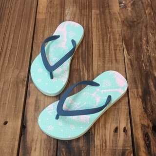 【APAUL雅鉑】31809 藍/綠 彈性耳帶兒童人字拖 - 兒童涼鞋/海灘鞋