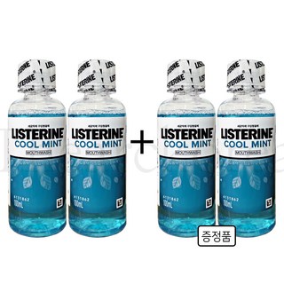 리스테린 쿨민트 구강청결제, 100ml, 4개