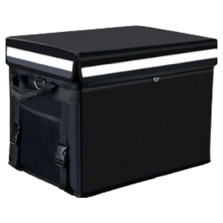 簡易型30L機車外送小包小箱, 黑色