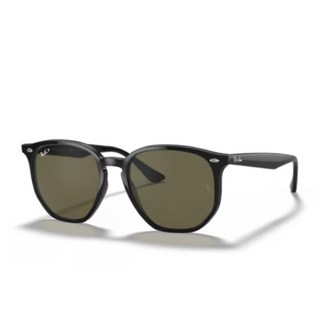 Ray-Ban 太陽眼鏡 黑色鏡框 綠色鏡片 RB4306F 601/9A