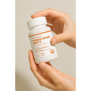 브로멜라인 퀘르세틴 클리어 컷 바이탈그라피 HACCP, 5개, 60정