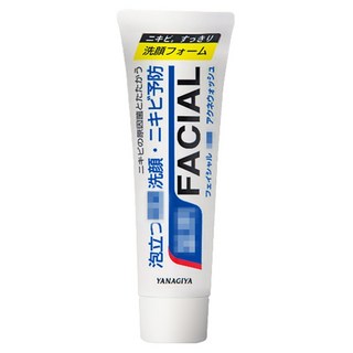 柳屋YANAGIYA 雅娜蒂 深層淨化洗面乳 抗痘 毛孔清潔 控油 日本製, 1條, 140g
