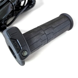 오토바이 열선그립 A1 120mm 130mm 핸들 히팅 좌우 전원 메모리얼 기능 고급형, 검정