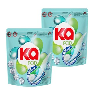 카포드 듀얼코어 4in1 캡슐세탁세제 실내건조용 35개입, 2개