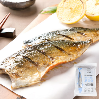 국내산 제주바다 순살고등어 저염 개별진공 지퍼백 포장, 1세트, 900g (7~8팩)