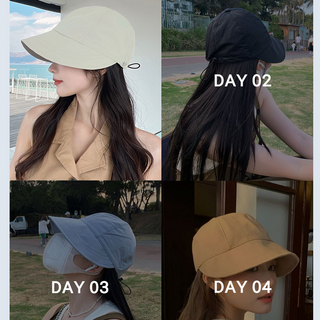 파크골프모자 파크골프용품 여성 필드 선물 c3, 1개, 04스트링모자-오렌지