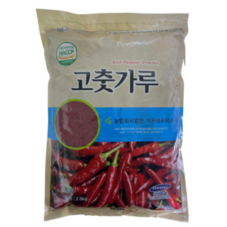 가온 고춧가루 김치용, 1개, 2.5kg
