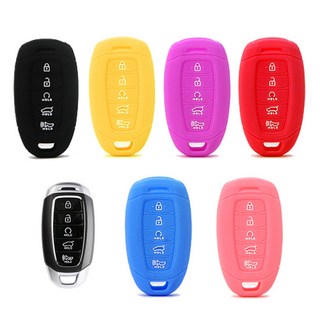 실리콘 자동차 키 케이스 키홀더 키 커버, 06.H-6, 블루