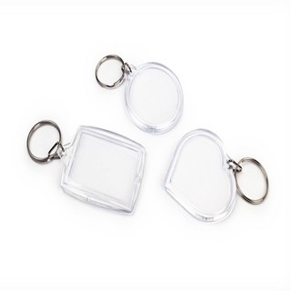 누로아 사진홀더 키링 커스텀키링 투명액자키링