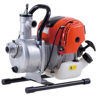 공진(KOSHIN) 하이델스 펌프 SEV-25F 미니 4사이클 엔진 구경 25mm 살수 세정 탱크 &amp; N형 호스 N-GATAH, 1개