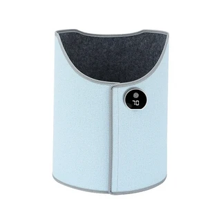 책상 아래 전기 다리 온열기 5단계 조절 가능한 인체공학적 랩 스페이스 히터 조용하고 컴팩트한 가정용 사, 02 Sky Blue