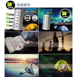 太星電工 夜巡俠超亮LED充電式照明燈1入 IF600