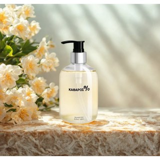 ΚΑΘΑΡΟΣ% 植萃胺基酸洗髮乳 溫和清爽 無矽靈 無SLS/SLES 300ml, 1個