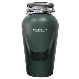 BaTeLa 博特麗 A590 鐵胃 廚餘機 800W 智能進水 水螺旋加壓 智能正反轉 雙腔六層研磨 智能關機, BaTeLa-A590-墨綠色-含基本安