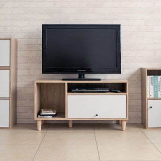 TZUMii 清新設計掀門電視櫃 影音櫃 TV櫃，現代簡約風格，客廳收納好幫手