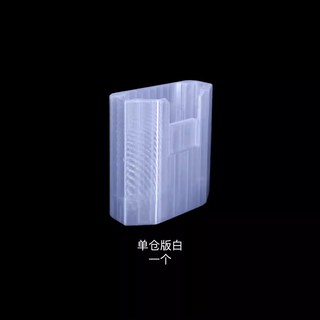 DJI SDR無線圖傳TPU彈性保護倉 氣囊彈夾攝影師收納盒數位整理，攝影器材收納防護必備, 1個, 單倉版 半透白, 單倉版 半透白