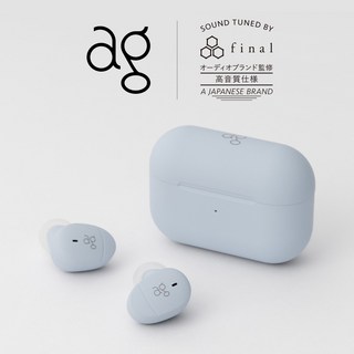 ag COTSUBU MK2 真無線藍牙耳機 - IPX4防水等級 (final台灣授權經銷), COTSUBU MK2天空藍