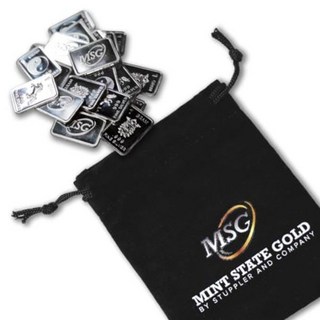 10g 순은 .999 실버 바 10개 세트 전용 주얼리 파우치 포함