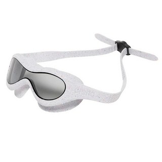 Arena 아동용 스파이더 수영 마스크 고글 남아 및 여아용 만 2-5세 와이드 뷰 스너그 핏 여름에 적합 라이트 블루/블루, 스모크/그레이 재활용