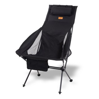 코누 와라 캠핑의자 1+1 롱 릴렉스체어 경량 초경량 캠핑용, 블랙, 2개