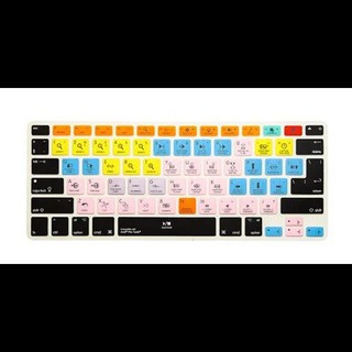 애플 호환 파이널 컷 프로 단축키 키보드 커버 맥북 에어 13 15 17 전 어도비 프리미어 cc