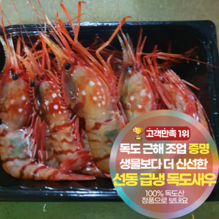 삼시세끼연구소 원산지표기 달큰함터지는 급냉 독도 꽃새우 독도새우, 1개, 1kg