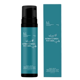 isLeaf 男士3in1 私密潔淨露 柔膚泡泡慕斯 200ml, 1件