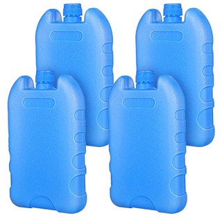 Balacoo 도시락용 아이스 팩: 쿨러용 아이스 팩 4개 재사용 가능한 냉동고 박스 캠핑 작업용 소형 런치 박스 쿨러