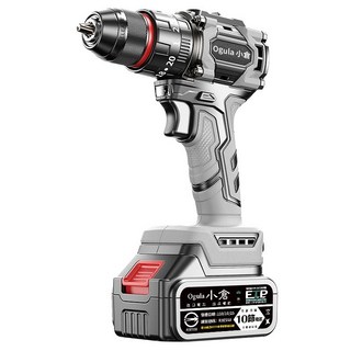 Ogula小倉 無刷衝擊鑽電鑽 十節兩電組 電動螺絲起子 衝擊起子, 1個