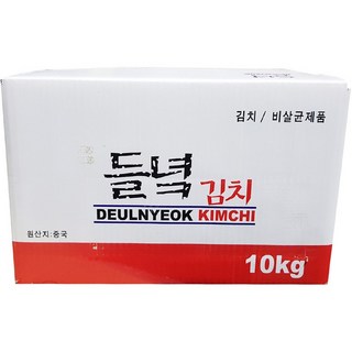 들녁 포기 김치 냉장 10K 김치 전통, 1개, 10kg