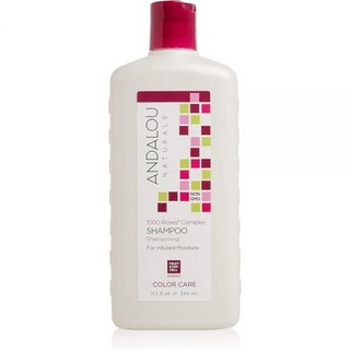 Andalou Naturals 컬러 케어 1000 로즈 액체 샴푸 340ml 138481, Shampoo
