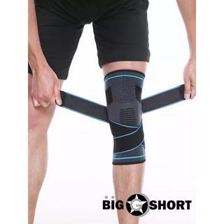 비그쇼트 스트랩 무릎보호대 테이핑 클라이밍 등산 헬스 스쿼트 무릎통증 관절 십자인대, 1개