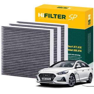 하이필터 현대 자동차 쏘나타 활성탄 에어컨필터, 3개, LF 쏘나타 뉴 라이즈 PHEV (PE) HI-A001