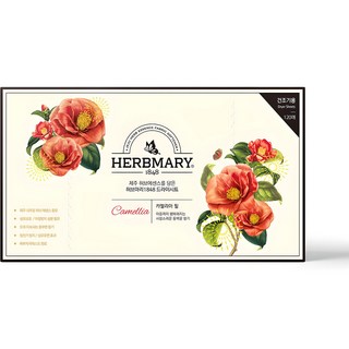 Herbmary 1848 烘衣紙型纖維柔軟精 山茶花之丘 正裝, 1個, 120入