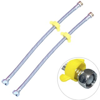 실속킹 싱크대 수전 원홀 주방 연장 연결 고압호스, 2개