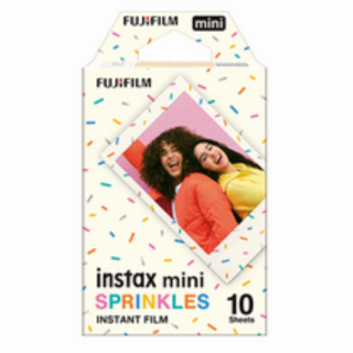 FUJIFILM 富士 instax mini 拍立得底片 (2入/20張/卡通/空白), 1個, 花灑