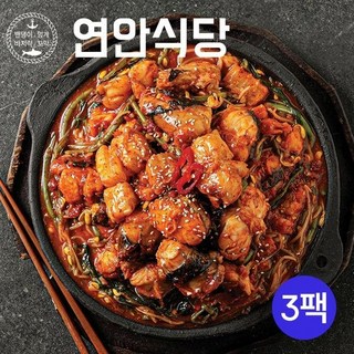 연안식당 [연안시장] 살가득 특 아구찜 700g x 3팩, 3개