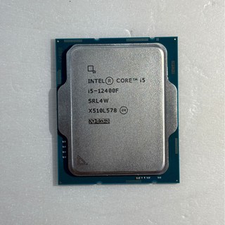 Intel英特爾 Core i5-12400F 中央處理器 CPU，六核心十二線程，高效能桌上型電腦處理器