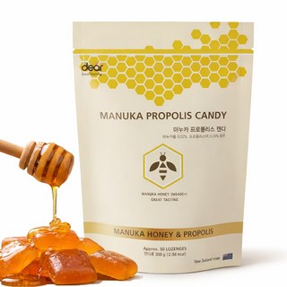 디어패밀리 마누카꿀 프로폴리스 캔디, 300g, 1개