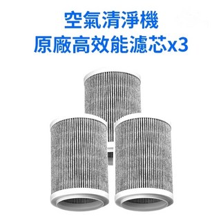 負離子除臭空氣清淨機, 濾芯3個(不含主機)